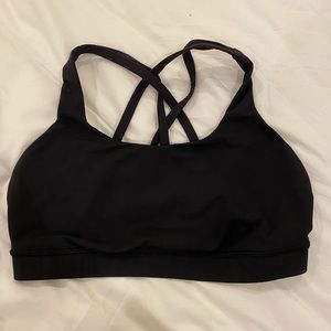Black Lululemon Sports bra